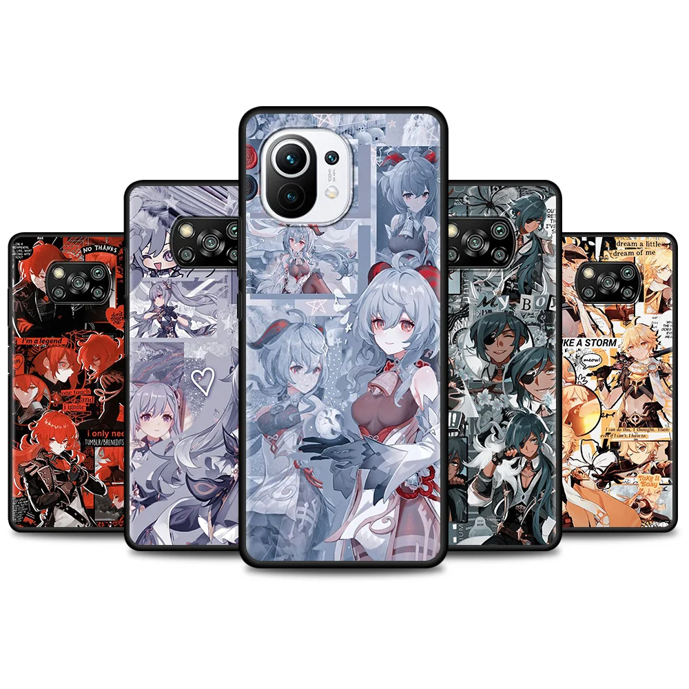 Caso For Xiaomi Poco X3 NFC M3 Pro M3 F3 Pocophone F1 11 Para for Mi Note 10 Pro Case For Mi Poco F3 X3 GT Genshin Impact Anime
Caso For Xiaomi Poco X3 NFC M3 Pro M3 F3 Pocophone F1 11 Para for Mi Note 10 Pro Case For Mi Poco F3 X3 GT Genshin Impact Anime