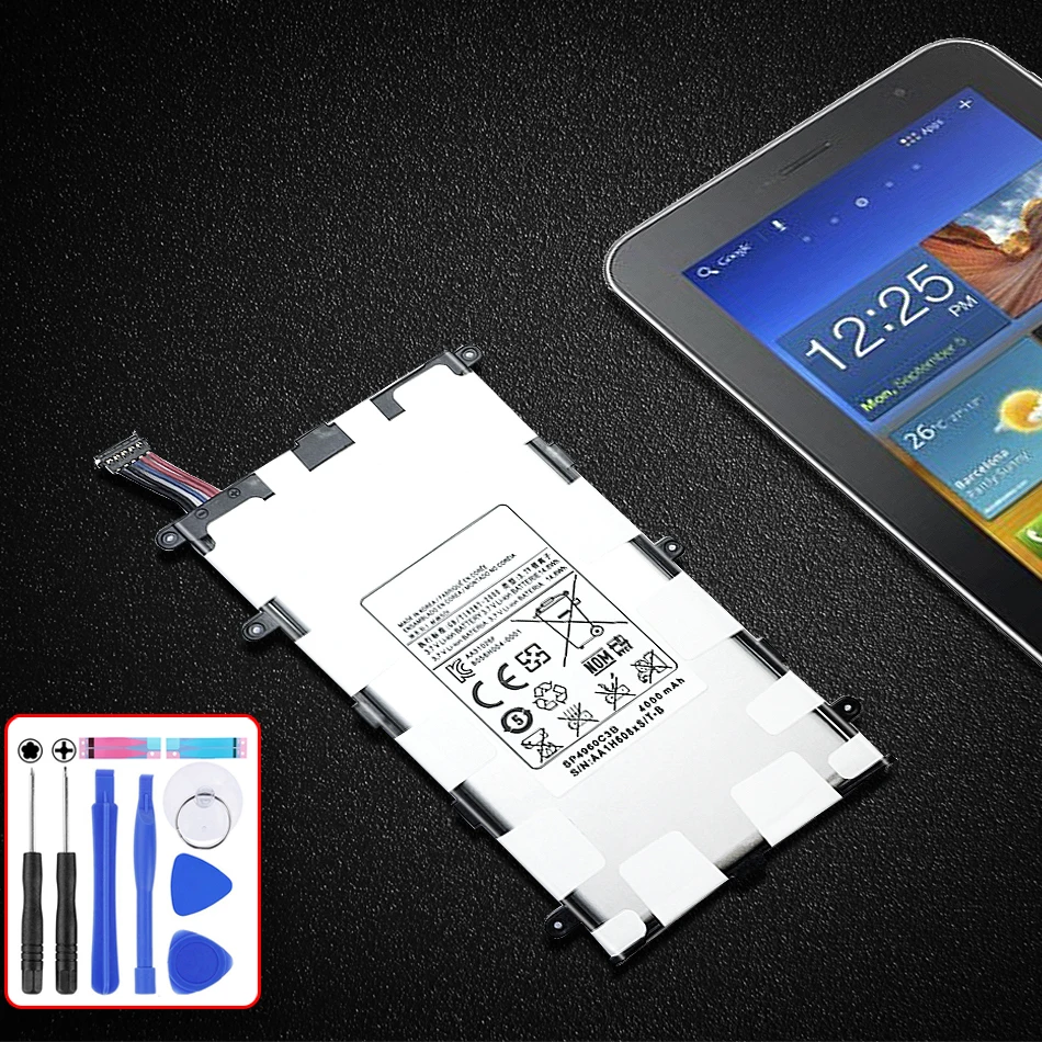 Battery SP4960C3B For Samsung GALAXY Tab 2 7.0 GT P3100 P3110 P3113 P6200 4000mAh Capacity Battery 
Battery SP4960C3B For Samsung GALAXY Tab 2 7.0 GT P3100 P3110 P3113 P6200 4000mAh Capacity Battery