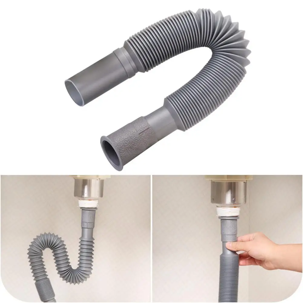 Kitchen Retractable Sink Hose Deodorant Drain Pipe Kitchen Accessories
Kitchen Retractable Sink Hose Deodorant Drain Pipe Kitchen Accessories
