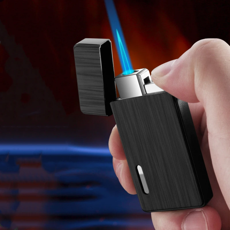 Ping Sound Torch Lighter Visible Gas Window Jet Flame Cigarette Lighter Windproof Cigar Pipe Lighter Outdoor Gadgets for Men
Ping Sound Torch Lighter Visible Gas Window Jet Flame Cigarette Lighter Windproof Cigar Pipe Lighter Outdoor Gadgets for Men