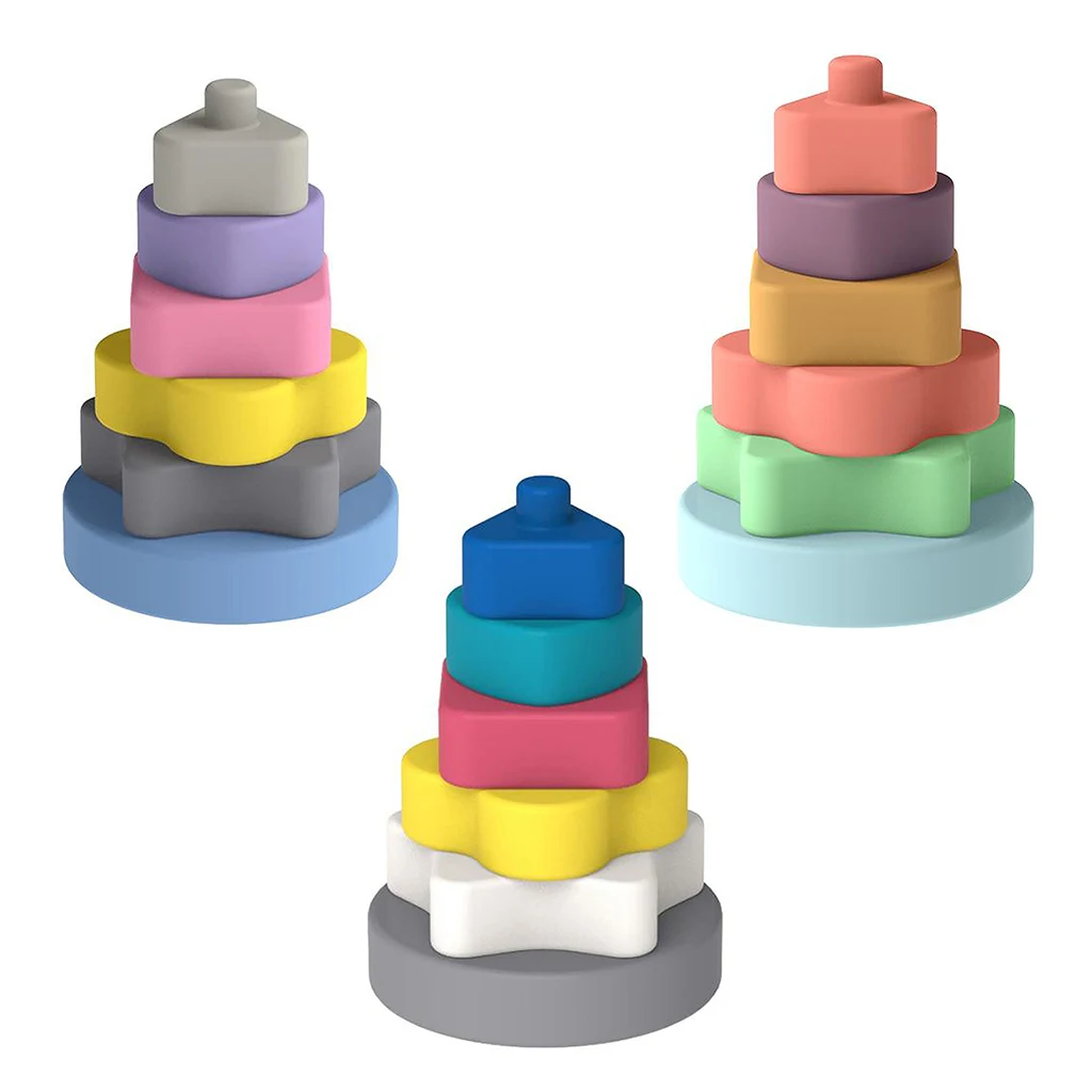 Soft Stacking Toy Building & Construction Toys Kids Model Building Hand-eye Co-ordination
Soft Stacking Toy Building & Construction Toys Kids Model Building Hand-eye Co-ordination
