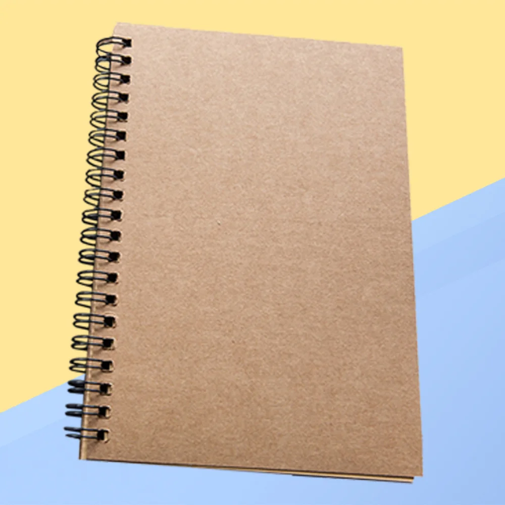 2pcs DIY Vintage Kraft Paper Sketchbook Notebook Stationery School Supplies Spiral Coil Notepad For Painting Drawing Kids Gift
2pcs DIY Vintage Kraft Paper Sketchbook Notebook Stationery School Supplies Spiral Coil Notepad For Painting Drawing Kids Gift