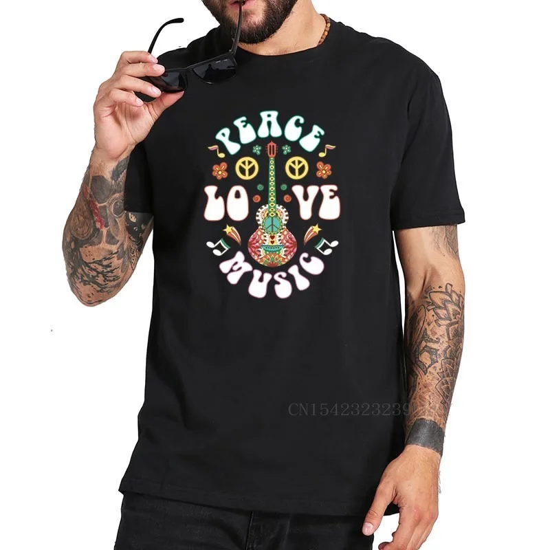 Peace Love Music Hippie Journal Hippies Peace Love Art T Shirt Short Sleeved EU Size 100% Cotton Tees Tops
Peace Love Music Hippie Journal Hippies Peace Love Art T Shirt Short Sleeved EU Size 100% Cotton Tees Tops