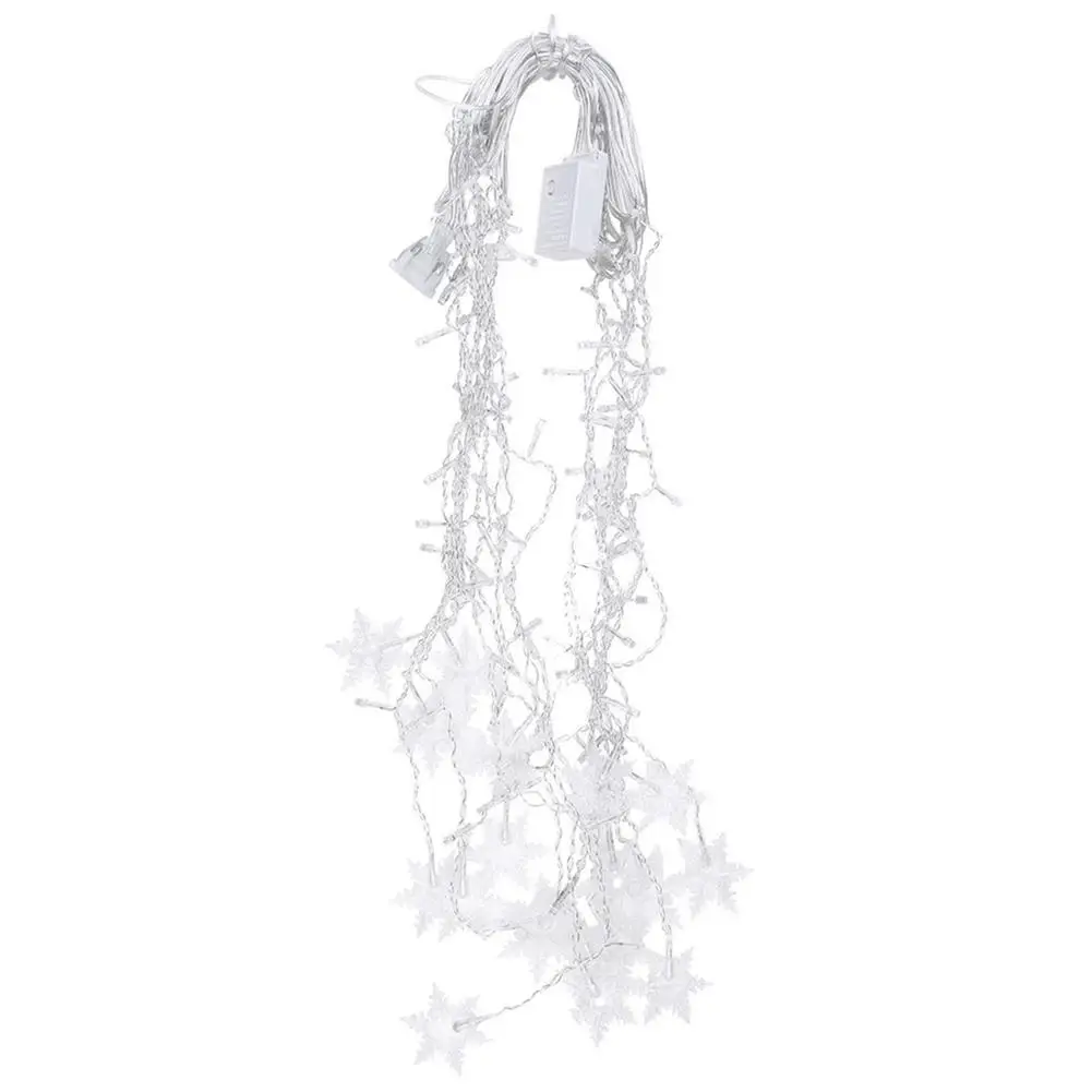 Star Curtain Lights Christmas String Fairy Twinkle LED Lights Snowflake String Lights Suitable For Indoor Outdoor
Star Curtain Lights Christmas String Fairy Twinkle LED Lights Snowflake String Lights Suitable For Indoor Outdoor