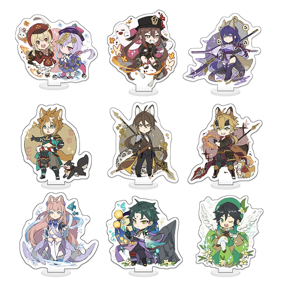 New Genshin Impact Figures Acrylic Stand Keqing Raiden Shogun Model Plate Desk Decor Standing Sign for Friend Stationery Gifts
New Genshin Impact Figures Acrylic Stand Keqing Raiden Shogun Model Plate Desk Decor Standing Sign for Friend Stationery Gifts