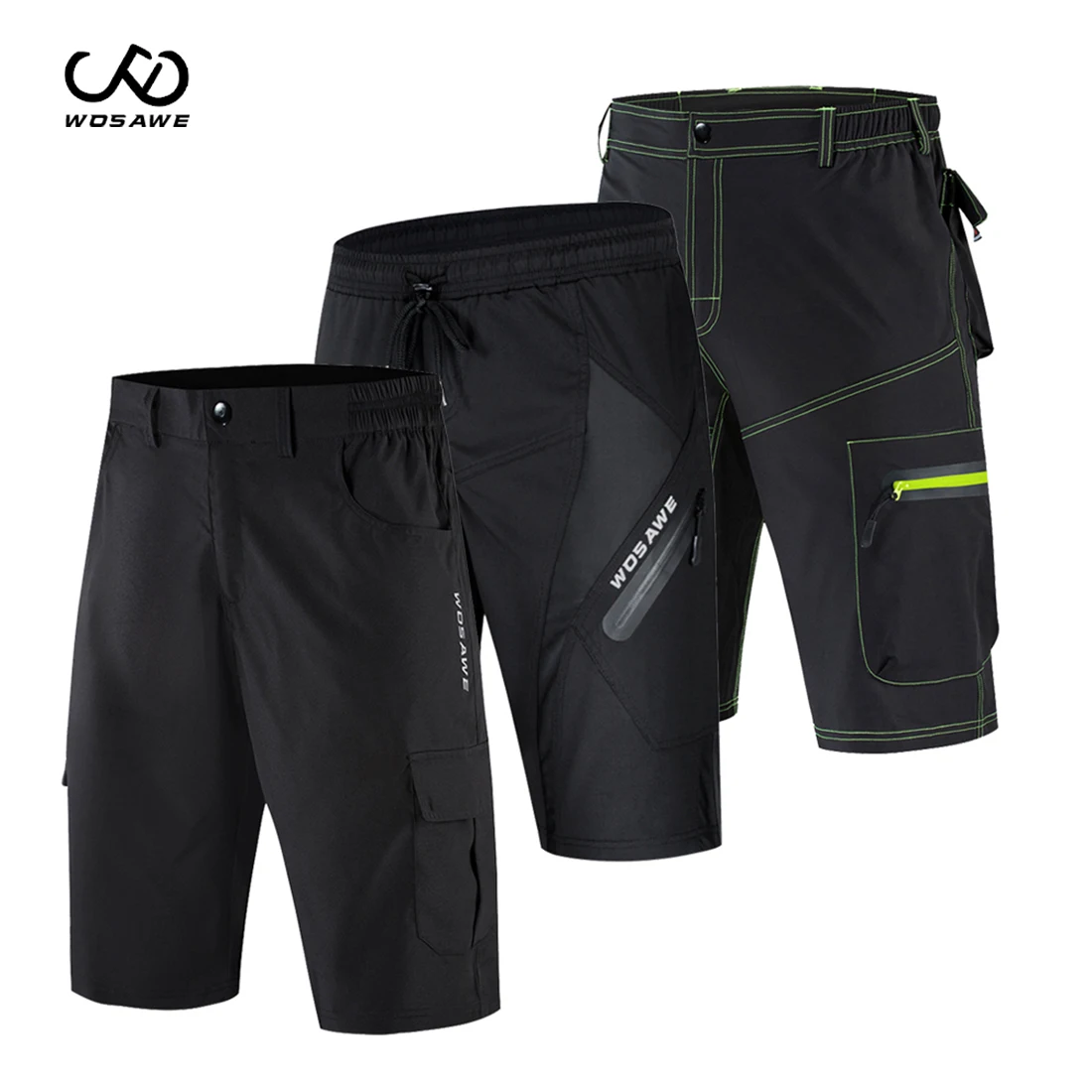 WOSAWE Men's Cycling Shorts Paddeds Bike MTB Downhill Mountain Shorts Outdoor Sports Bicycle Short with Cycling Paddeds
WOSAWE Men's Cycling Shorts Paddeds Bike MTB Downhill Mountain Shorts Outdoor Sports Bicycle Short with Cycling Paddeds