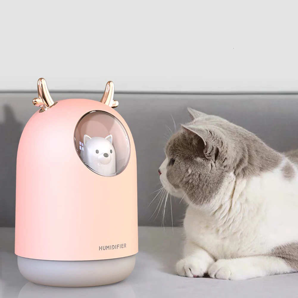 USB Bear Air Humidifier 320ml Fogger Home Mist Maker Marquee Night Lamp Office Air Purifier Household Appliances
USB Bear Air Humidifier 320ml Fogger Home Mist Maker Marquee Night Lamp Office Air Purifier Household Appliances
