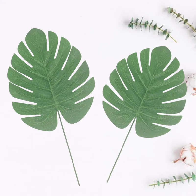 Chicinlife 5Pcs Artificial Palm Leaves Birthday Party Wedding Hawaiian Tropical Summer Party Turtle Leaf Background Decoration
Chicinlife 5Pcs Artificial Palm Leaves Birthday Party Wedding Hawaiian Tropical Summer Party Turtle Leaf Background Decoration