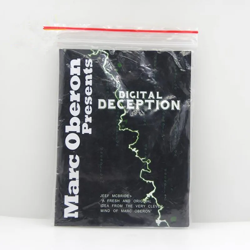 Digital Deception By Marc Oberon (Gimmick),Magic Tricks For Professional Magicians Stage Goocheltrucs Professionele Close-Up
Digital Deception By Marc Oberon (Gimmick),Magic Tricks For Professional Magicians Stage Goocheltrucs Professionele Close-Up