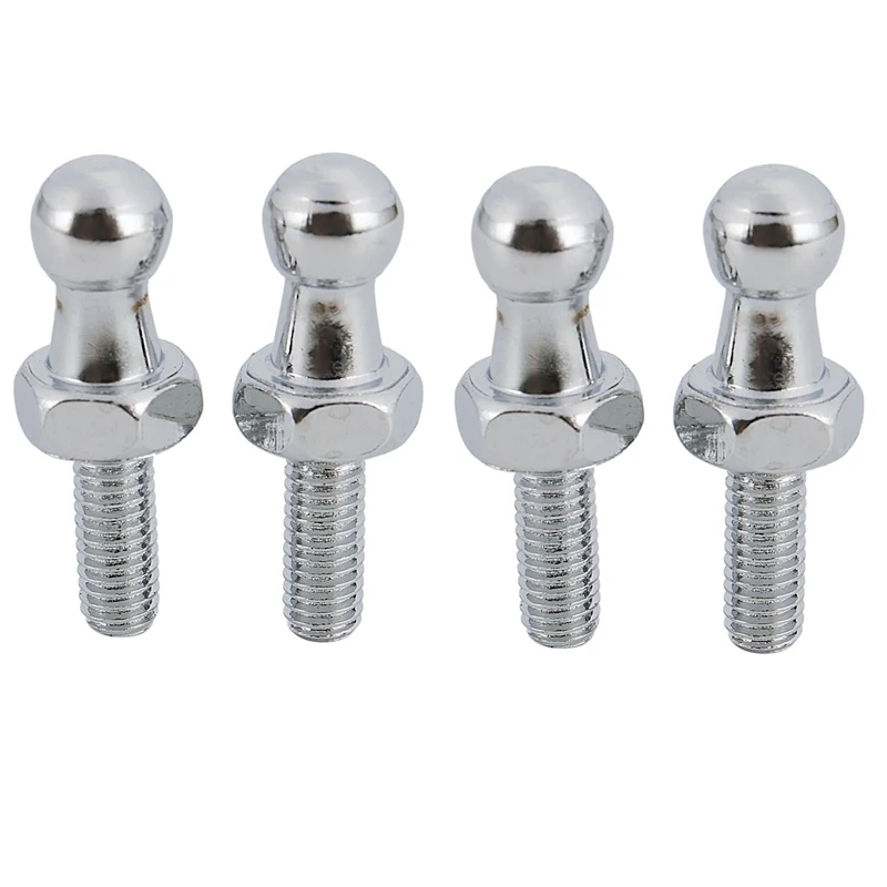 4Pcs 10Mm Ball Stud Bolt M6 For Gas Strut Struts Ball Ended Bolt Bonnet Std - 2Pcs M6 & 2Pcs M8
4Pcs 10Mm Ball Stud Bolt M6 For Gas Strut Struts Ball Ended Bolt Bonnet Std - 2Pcs M6 & 2Pcs M8