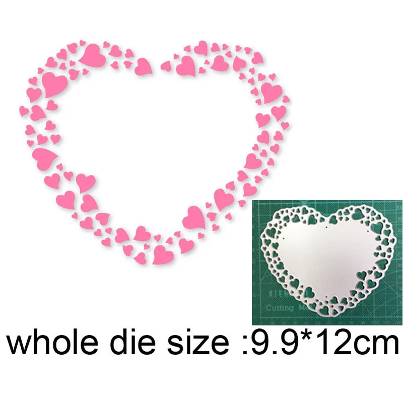 AILIDA Craft dies heart frame metal cutting dies cut die mold Scrapbooking die paper craft knife mould blade punch stencils dies
AILIDA Craft dies heart frame metal cutting dies cut die mold Scrapbooking die paper craft knife mould blade punch stencils dies