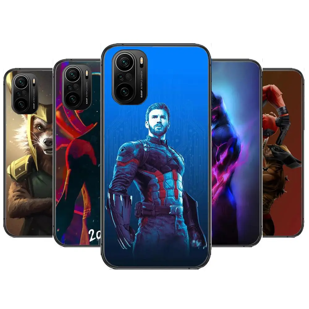 Avengers Marvel Phone Case For xiaomi redmi POCO F1 F2 F3 X3 Pro M3 9C 10T Lite NFC Black Cover Silicone Back Prett mi 10 ultra
Avengers Marvel Phone Case For xiaomi redmi POCO F1 F2 F3 X3 Pro M3 9C 10T Lite NFC Black Cover Silicone Back Prett mi 10 ultra