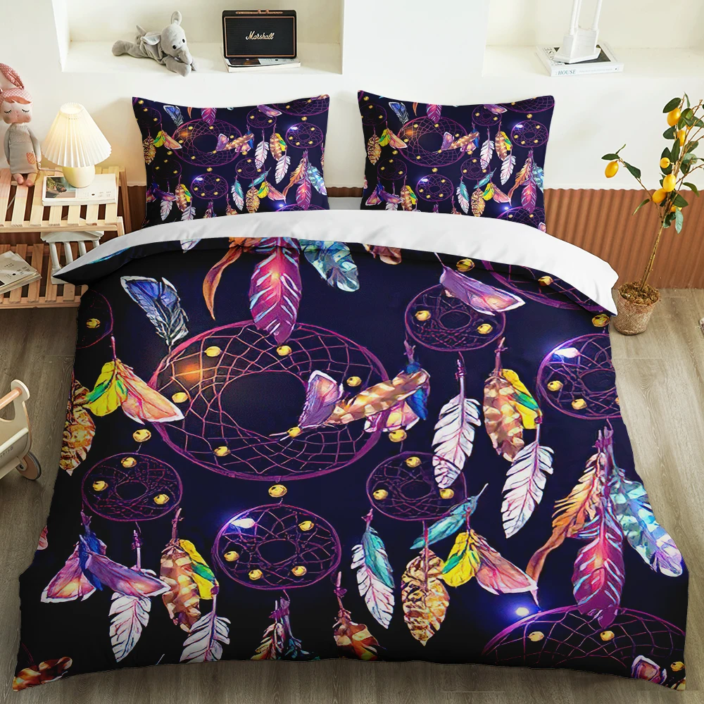 Custom 3D Print Sugar Skull Wolf Dreamcatcher Beding Set Pillowcase Duvet Cover Set Bedroom Decor Bed Set Queen King Single
Custom 3D Print Sugar Skull Wolf Dreamcatcher Beding Set Pillowcase Duvet Cover Set Bedroom Decor Bed Set Queen King Single