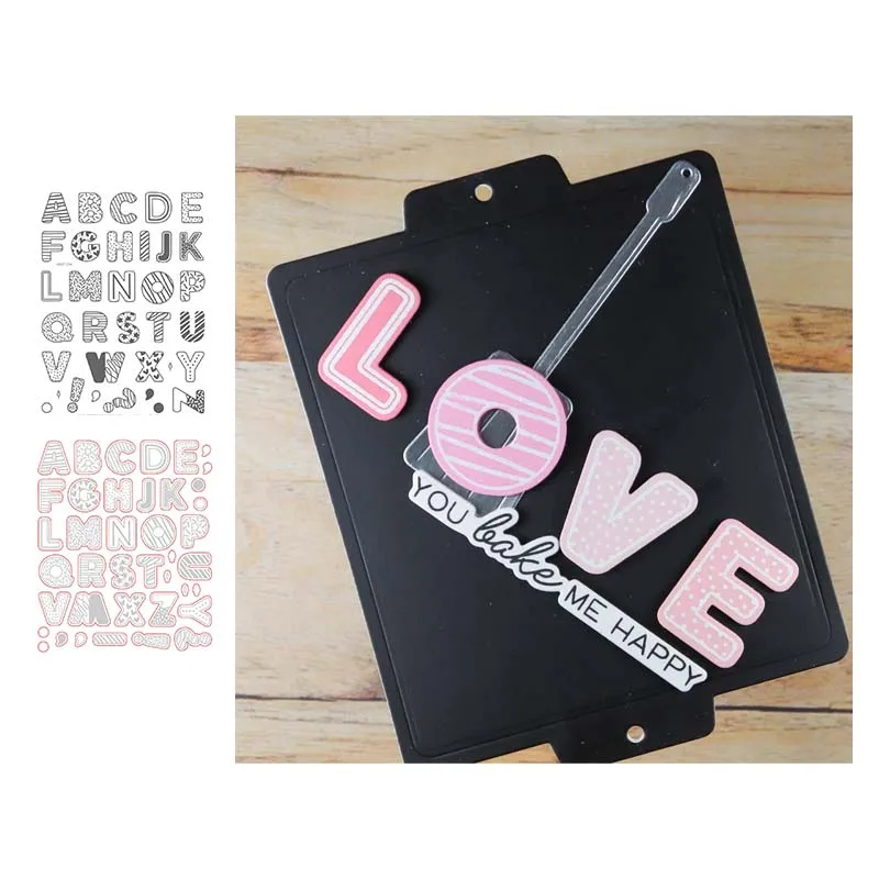 Special English Letters Words Metal Cutting Dies and Clear Stamps Scrapbooking Craft Stencil Seal Sheet Decor Embossing Template
Special English Letters Words Metal Cutting Dies and Clear Stamps Scrapbooking Craft Stencil Seal Sheet Decor Embossing Template
