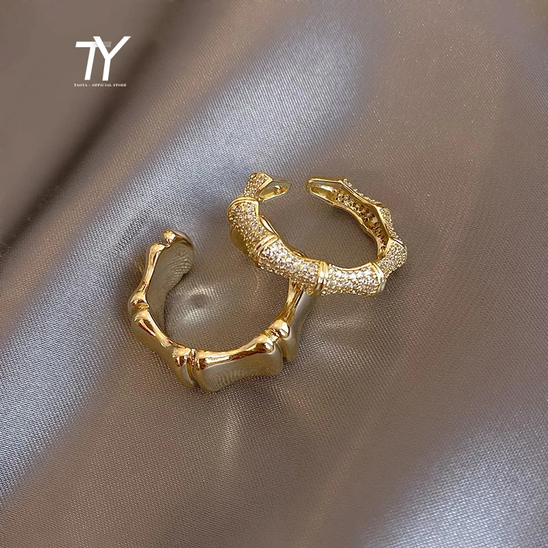 Design Gold Color Bamboo Skeleton Open Rings For Woman 2022 Korean Fashion Jewelry Unusual Ring Set Accessories For Gothic Girls
Design Gold Color Bamboo Skeleton Open Rings For Woman 2022 Korean Fashion Jewelry Unusual Ring Set Accessories For Gothic Girls