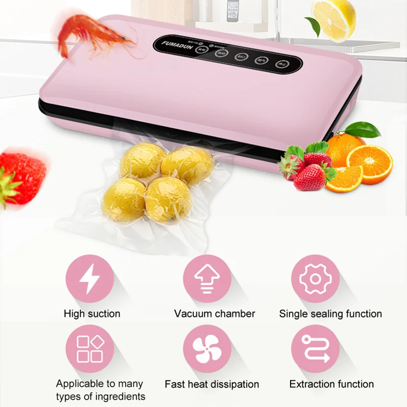 Multi-functional Best Vacuum Food Sealer Automatic Commercial Household Food Vacuum Sealer Packaging Machine SDF-SHIP
Multi-functional Best Vacuum Food Sealer Automatic Commercial Household Food Vacuum Sealer Packaging Machine SDF-SHIP