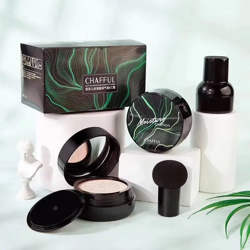 CHAFFUL Mushroom Head Make Up Air Cushion Moisturizing Foundation Natural Brightening Air-Permeable Makeup BB Cream Makeup TSLM1
CHAFFUL Mushroom Head Make Up Air Cushion Moisturizing Foundation Natural Brightening Air-Permeable Makeup BB Cream Makeup TSLM1