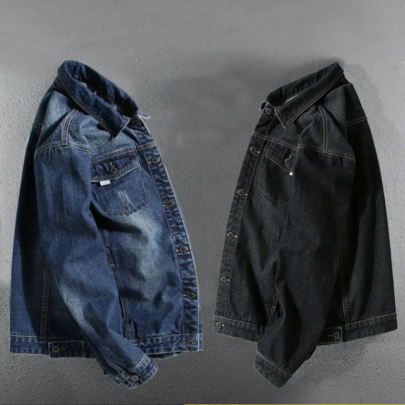 New Denim Casual Jacket Spring And Summer Men Clothes Design Large Asian Size L-5XL 6XL 7XL
New Denim Casual Jacket Spring And Summer Men Clothes Design Large Asian Size L-5XL 6XL 7XL