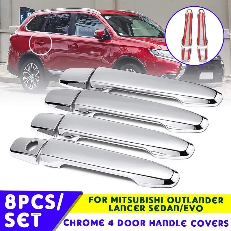 8 шт., хромированные накладки на ручки двери для Mitsubishi Outlander Lancer Sedan Evo Sport RVR ASX 2008-2014
8 шт., хромированные накладки на ручки двери для Mitsubishi Outlander Lancer Sedan Evo Sport RVR ASX 2008-2014