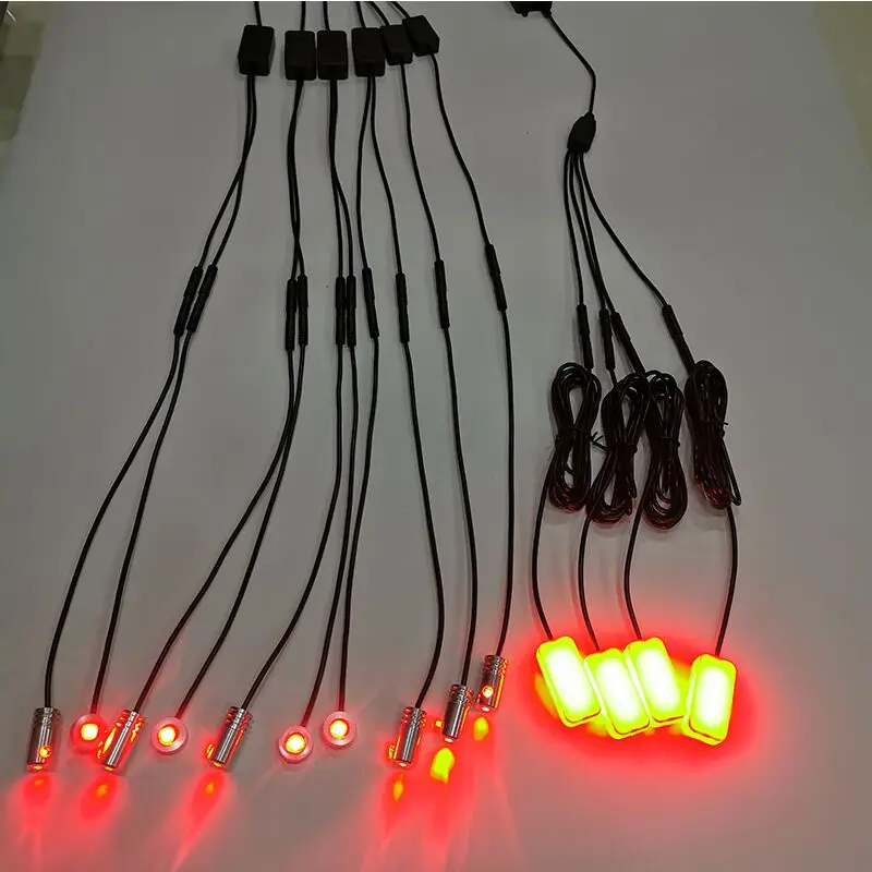 Car Ambient Light Foot Lamp RGB (6 + 4) with 8M Optical Fibre 64colors Led Wireless No Threading App Control for Benz w205 w204
Car Ambient Light Foot Lamp RGB (6 + 4) with 8M Optical Fibre 64colors Led Wireless No Threading App Control for Benz w205 w204