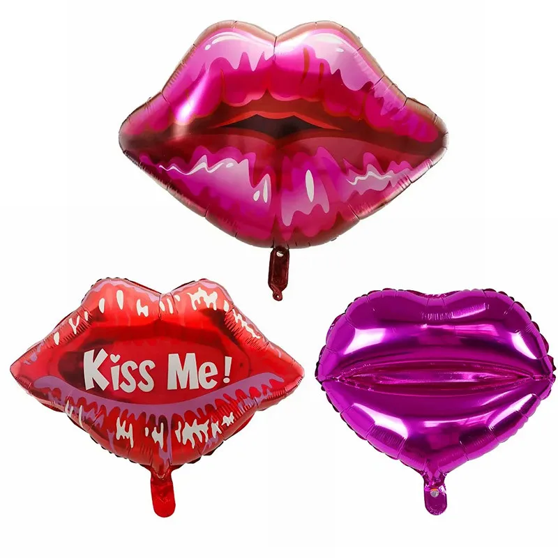 Воздушные шары из фольги в виде губ, 10/50 шт. 
Воздушные шары из фольги в виде губ, 10/50 шт.