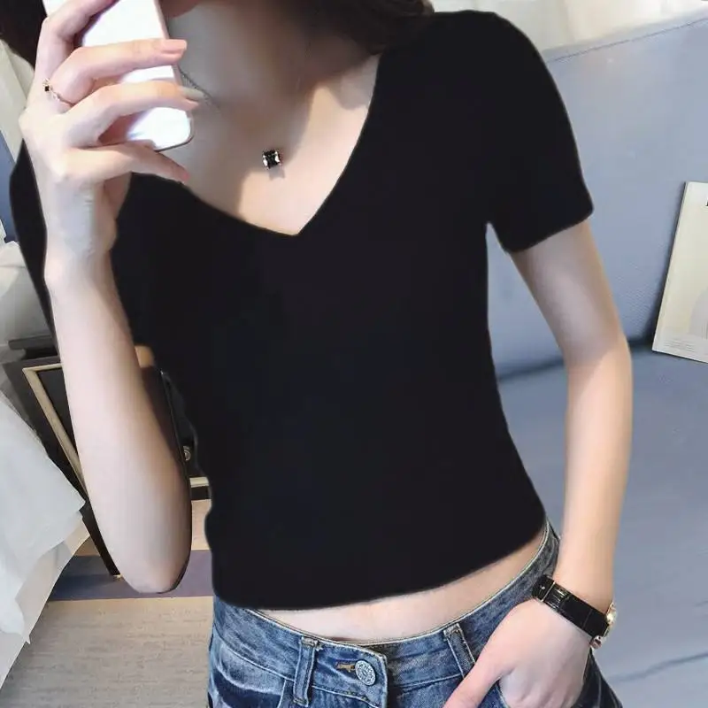 T Shirt Women Clothes 2020 red FashionTee Top Fashion Cotton Ladies Tee Shirt
T Shirt Women Clothes 2020 red FashionTee Top Fashion Cotton Ladies Tee Shirt