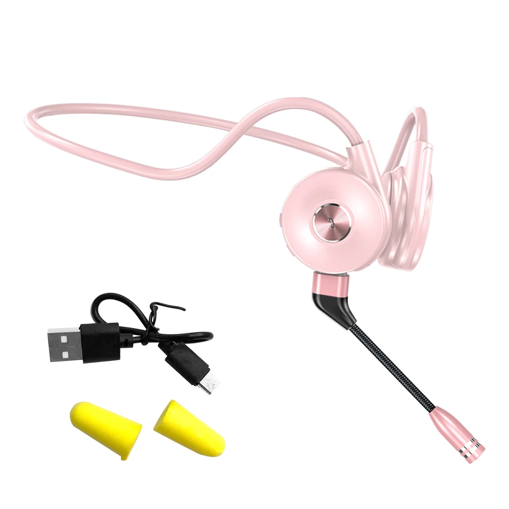 Fitness Bone Conduction Headphones Wireless With Mic Cycling Running True Stereo Open Ear Sport Sweat Proof Driving Lightweight
Fitness Bone Conduction Headphones Wireless With Mic Cycling Running True Stereo Open Ear Sport Sweat Proof Driving Lightweight