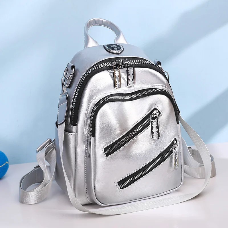Pu Backpack Female 2021 New Outdoor Water-proof Backpack Fashion Leisure Student Backpacks Travel Bags Vertical Style
Pu Backpack Female 2021 New Outdoor Water-proof Backpack Fashion Leisure Student Backpacks Travel Bags Vertical Style
