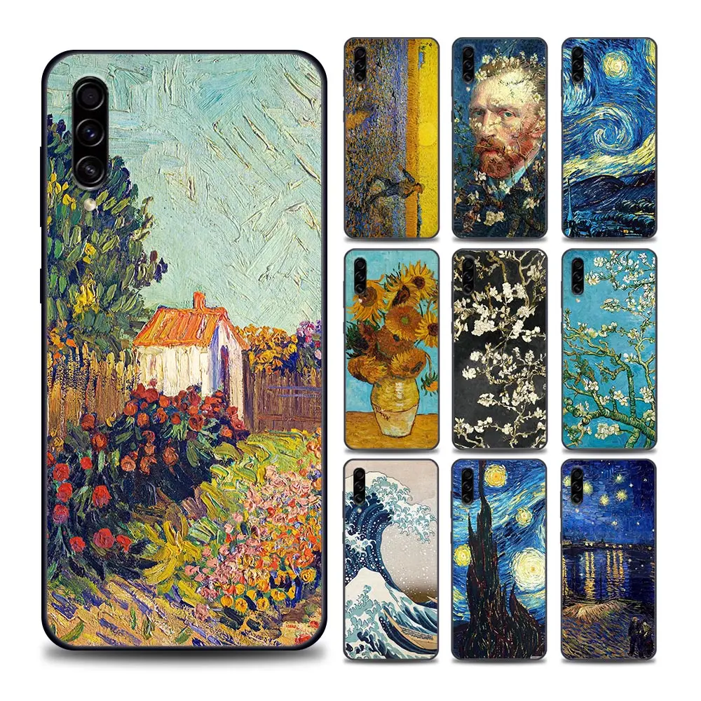 Van Gogh Painting Phone Case for Samsung A7 A9 A10 A20 A30 A40 A50 A60 A70 A80 A90 5G Soft Silicone Cover Coque
Van Gogh Painting Phone Case for Samsung A7 A9 A10 A20 A30 A40 A50 A60 A70 A80 A90 5G Soft Silicone Cover Coque