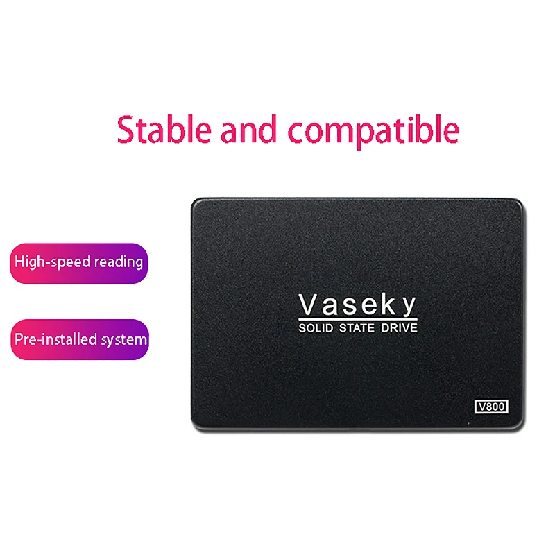 Vaseky 64G 2.5-Inch SSD SATA3 6Gbps Internal Solid State Drive,Suitable for Desktop/Notebook Universal Solid State Drive
Vaseky 64G 2.5-Inch SSD SATA3 6Gbps Internal Solid State Drive,Suitable for Desktop/Notebook Universal Solid State Drive