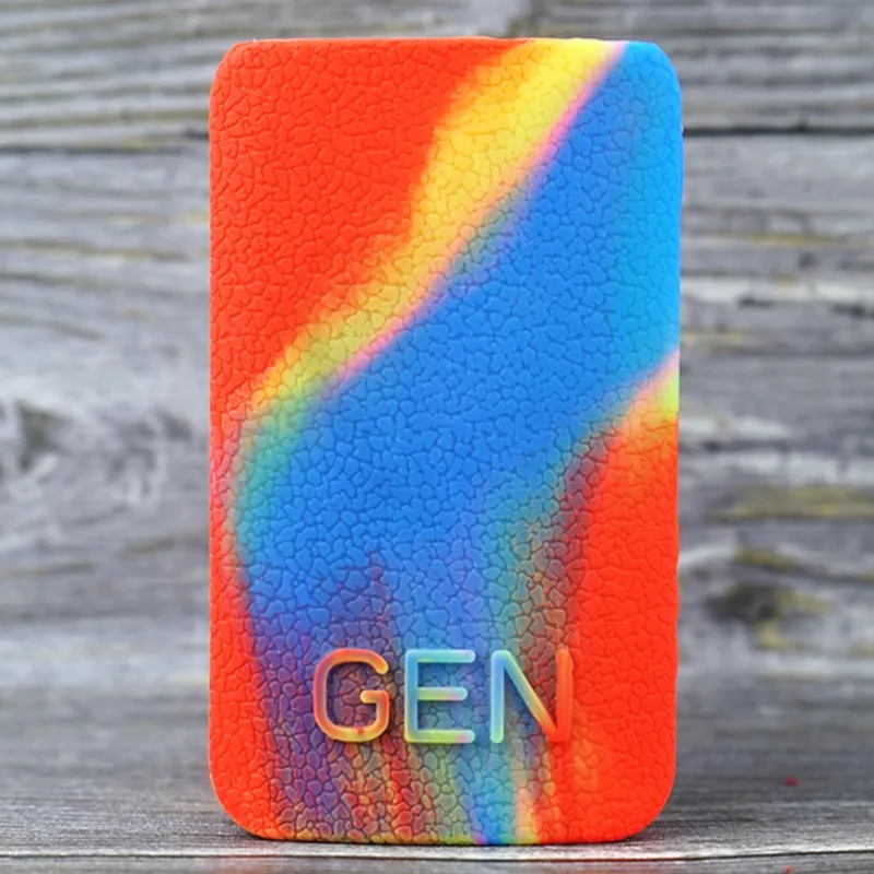 5 шт. текстурный чехол для Vaporesso GEN Kit Силиконовая кожа резиновый рукав защитный