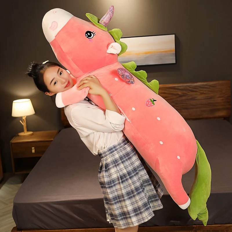 New Big Long Lovely Fruit Unicorn Plush Toy Soft Cartoon Animal Doll Stuffed Boyfriend Sleeping Pillow Kid Girl Birthday Gift
New Big Long Lovely Fruit Unicorn Plush Toy Soft Cartoon Animal Doll Stuffed Boyfriend Sleeping Pillow Kid Girl Birthday Gift