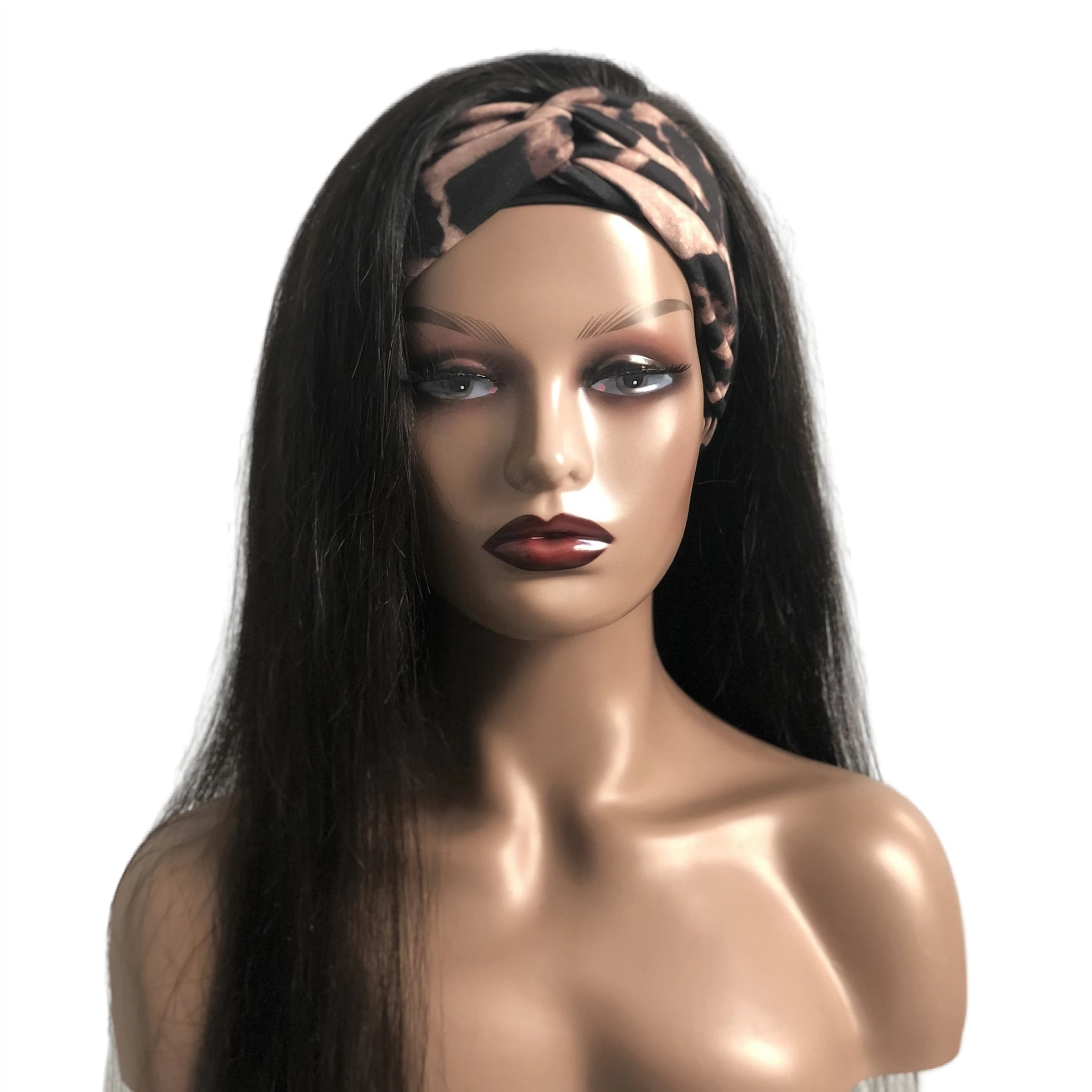 High Quality Headband wig Remy Human Hair FullMachine Made No Glue Long Straight Virgin Hair Wigs For Women Boomluxe Hair
High Quality Headband wig Remy Human Hair FullMachine Made No Glue Long Straight Virgin Hair Wigs For Women Boomluxe Hair