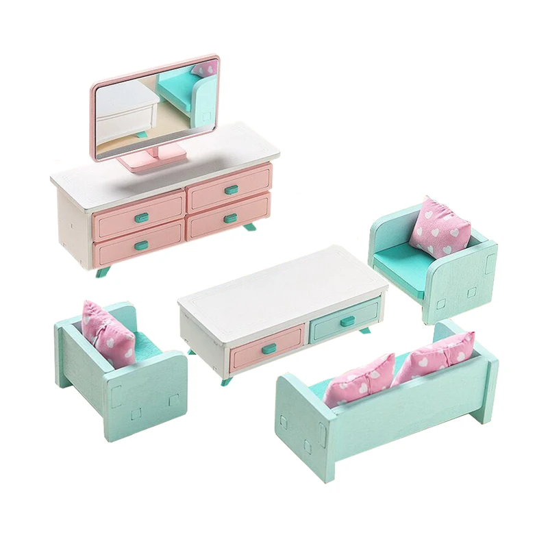 Wooden Simulation Furniture Toys Miniature Bedroom Living Room Kitchen Pretend Play House Furniture Set Children's Toys Fun Gift
Wooden Simulation Furniture Toys Miniature Bedroom Living Room Kitchen Pretend Play House Furniture Set Children's Toys Fun Gift