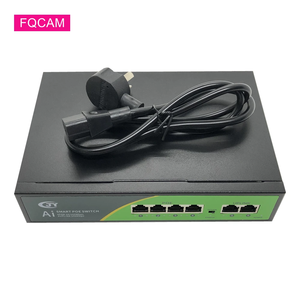 Коммутатор Ethernet с поддержкой POE, 10/100 Мбит/с, 4 порта POE + 2 переключателя Uplink, 52 в, а, 72 Вт, с блоком питания
Коммутатор Ethernet с поддержкой POE, 10/100 Мбит/с, 4 порта POE + 2 переключателя Uplink, 52 в, а, 72 Вт, с блоком питания