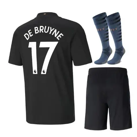 

2020-21 Man Customize adults kit Manchester kids soccer jersey City home away third football shirt DE BRUYNE FODEN