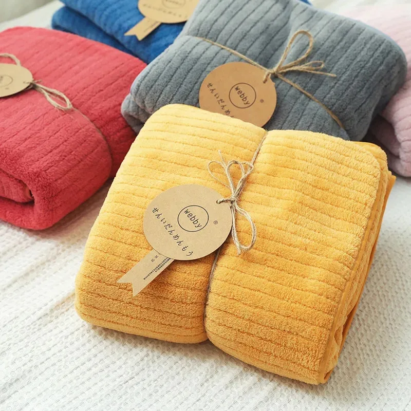 High Quality Large 90*160cm Luxury Bath Towel Face Towel Couple Candy Color Soft Microfiber Absorbent Quick Dry Cotton Towel Set 
High Quality Large 90*160cm Luxury Bath Towel Face Towel Couple Candy Color Soft Microfiber Absorbent Quick Dry Cotton Towel Set