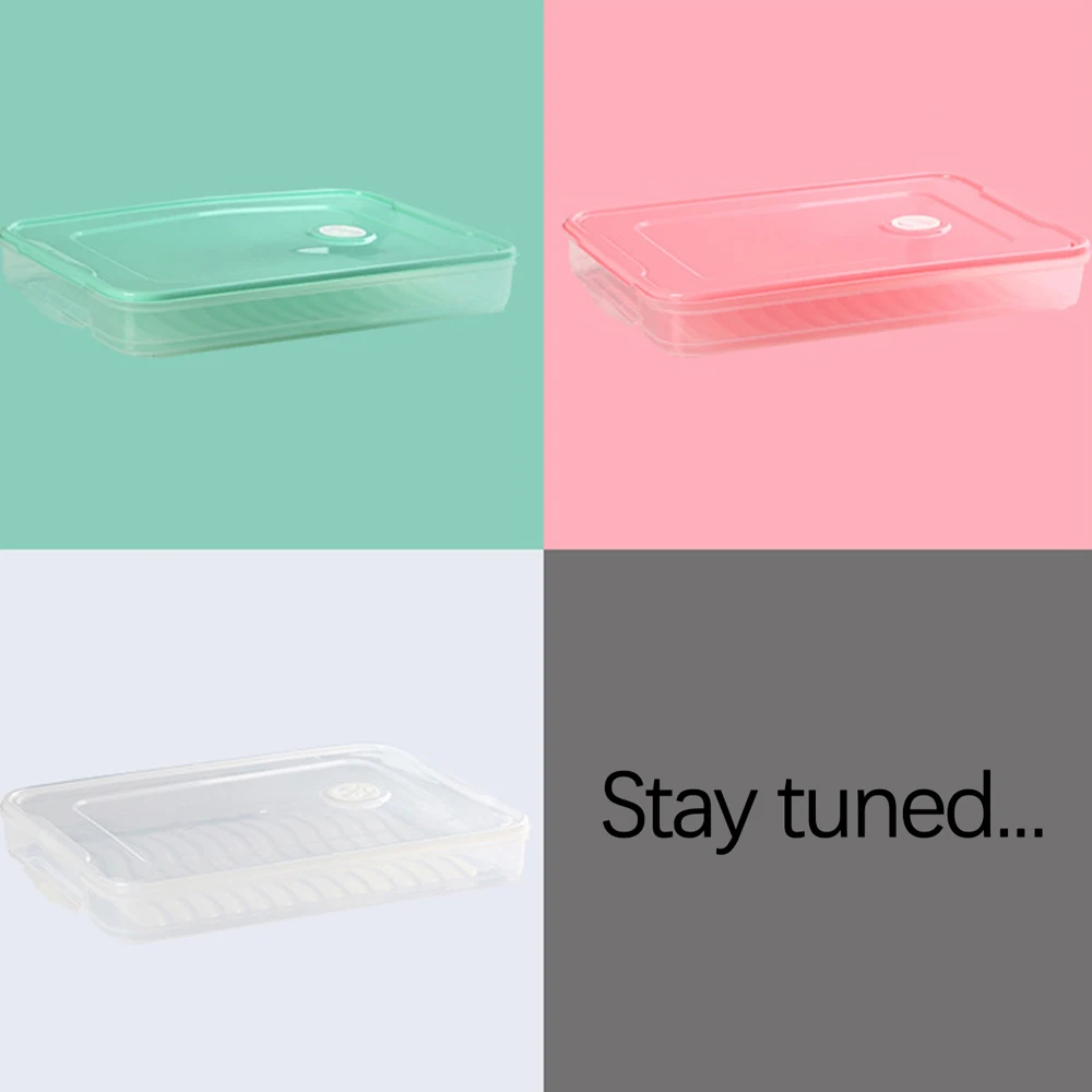 Single Layer Refrigerator Box Kitchen Storage Box Airtight Container For Food Dumplings Eggs Fish Plastic Cereal Dispenser Box
Single Layer Refrigerator Box Kitchen Storage Box Airtight Container For Food Dumplings Eggs Fish Plastic Cereal Dispenser Box