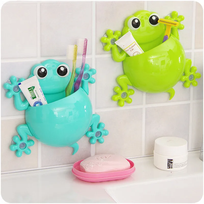 Cartoon Animal Toothbrush Holder Wall Suction Suction Cup Type Seamless Non-perforated Bathroom Storage Rack
Cartoon Animal Toothbrush Holder Wall Suction Suction Cup Type Seamless Non-perforated Bathroom Storage Rack