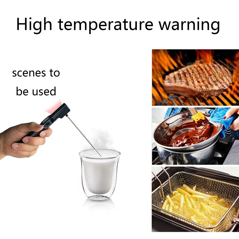 Instant Read Digital Kitchen Food Meat Thermometer for Cooking BBQ Baking IP65 K3KD
Instant Read Digital Kitchen Food Meat Thermometer for Cooking BBQ Baking IP65 K3KD
