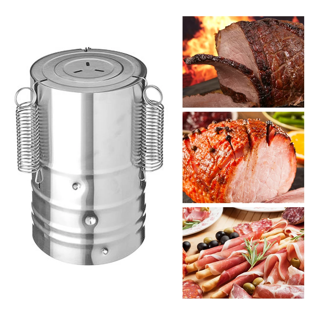 3 Слои Нержавеющая сталь Ham Пресс создатель машины круглый Форма морепродуктов