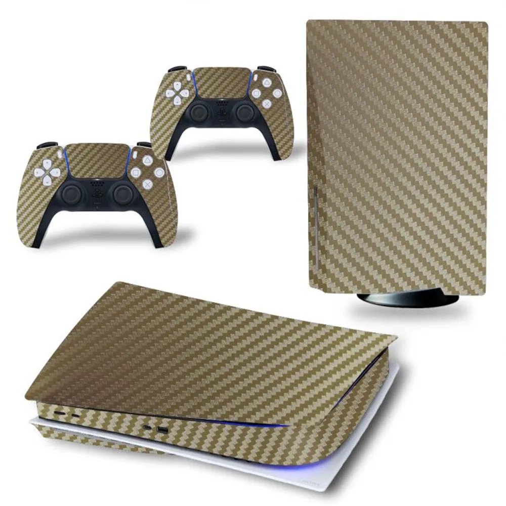 12 Styles For PS5 Disk Skins Wraps Sticker Covers Decals Wholesale Price Carbon Fiber Marble Skin Disc Edition | Электроника
