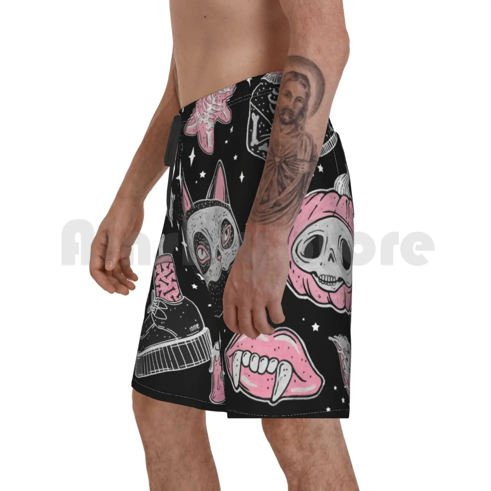 Spooks Or Creeps Beach Shorts Men Beach Pants Swimwear Halloween Spooky Creepy Lolle Pumpkin Skeleton Horror
Spooks Or Creeps Beach Shorts Men Beach Pants Swimwear Halloween Spooky Creepy Lolle Pumpkin Skeleton Horror