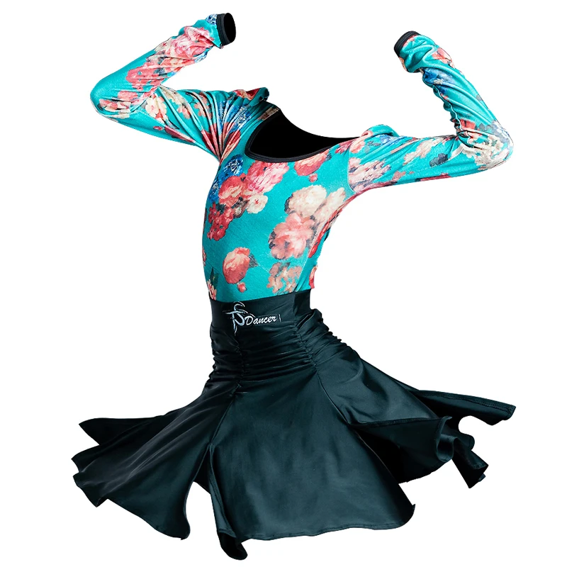 2020 Latin Dance Practice Clothes Girl Flower Split Suit Professional Children'S Latin Dance Skirt Performance Clothes
2020 Latin Dance Practice Clothes Girl Flower Split Suit Professional Children'S Latin Dance Skirt Performance Clothes