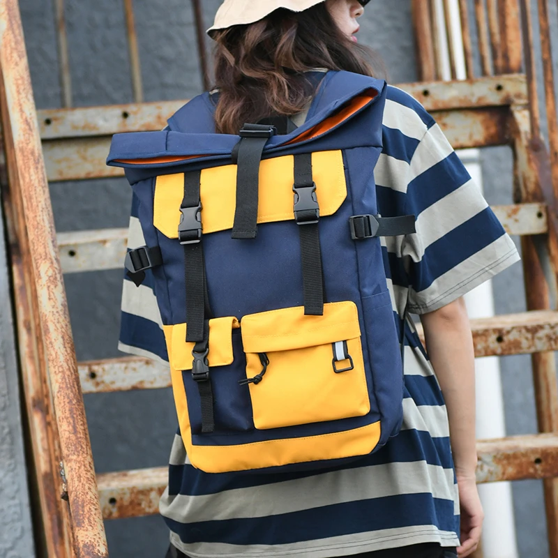 2021 New Polyester Backpack Multifunctional Travel Men Shoulder Bags Female Bagpack Large Capacity Men School Bag
2021 New Polyester Backpack Multifunctional Travel Men Shoulder Bags Female Bagpack Large Capacity Men School Bag
