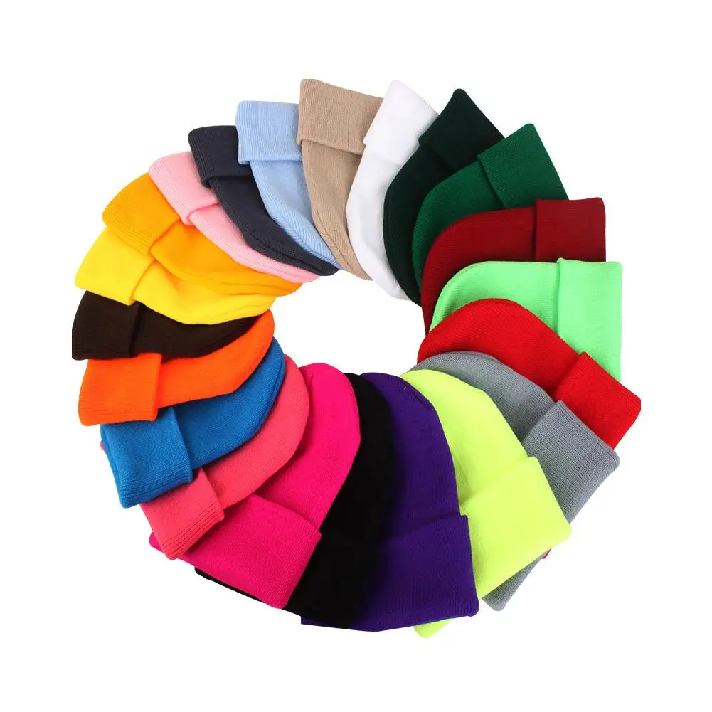 Fashion Solid Color Knitted Beanies Hat Winter Warm Ski Hats Men Women Multicolor Skullies Caps Soft Elastic Cap Sport Bonnet
Fashion Solid Color Knitted Beanies Hat Winter Warm Ski Hats Men Women Multicolor Skullies Caps Soft Elastic Cap Sport Bonnet