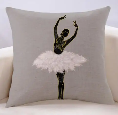 Modern style model room living room pillowcase plant flower linen cushion cover Nordic style cushion cover
Modern style model room living room pillowcase plant flower linen cushion cover Nordic style cushion cover