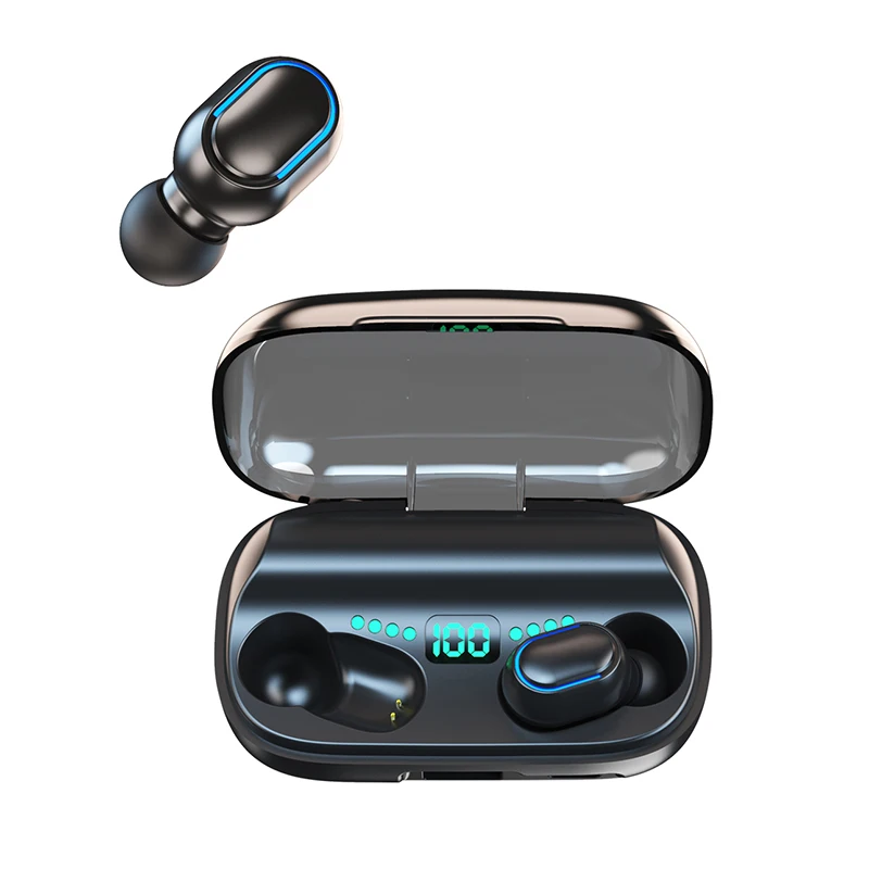 Bluetooth 5.0 Headphones Wireless Mobile Power Charging Compartment Digital Display
Bluetooth 5.0 Headphones Wireless Mobile Power Charging Compartment Digital Display