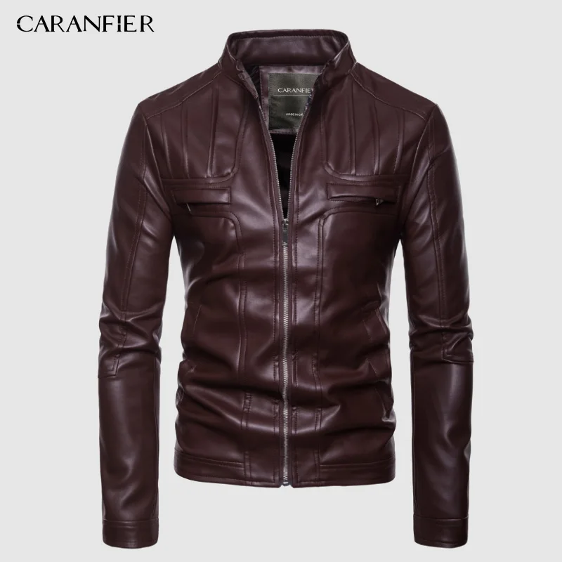 CARANFIER мужские Куртки из искусственной кожи, пальто, мотоциклетные кожаные куртки, Мужская Осенняя Весенняя кожаная одежда, мужские повседне...
CARANFIER мужские Куртки из искусственной кожи, пальто, мотоциклетные кожаные куртки, Мужская Осенняя Весенняя кожаная одежда, мужские повседне...