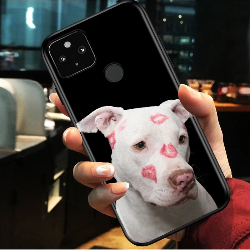 Cute Pit Bull Pet Dog Shockproof Cover for Google Pixel 5 4 4A XL 5G Black Phone Case Shell Soft Fundas Coque Capa
Cute Pit Bull Pet Dog Shockproof Cover for Google Pixel 5 4 4A XL 5G Black Phone Case Shell Soft Fundas Coque Capa